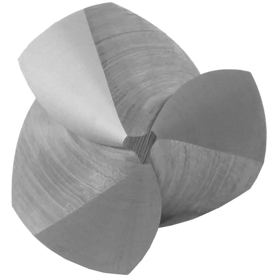 Kuželový záhlubník tříbřitý 90° D31,0mm HSSCo5 s válcovou stopkou se třemi ploškami